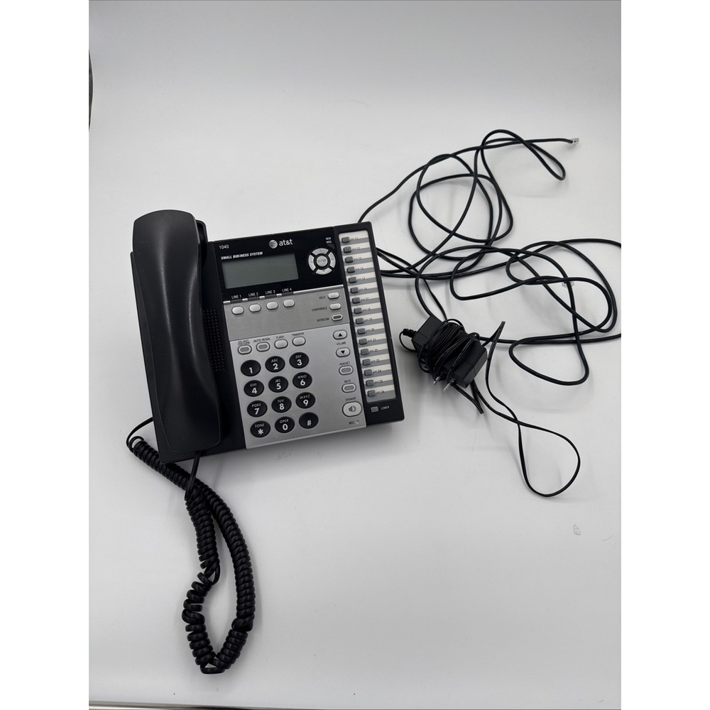 AT&T 1040 4-Line Expandable Speakerphone With Cords